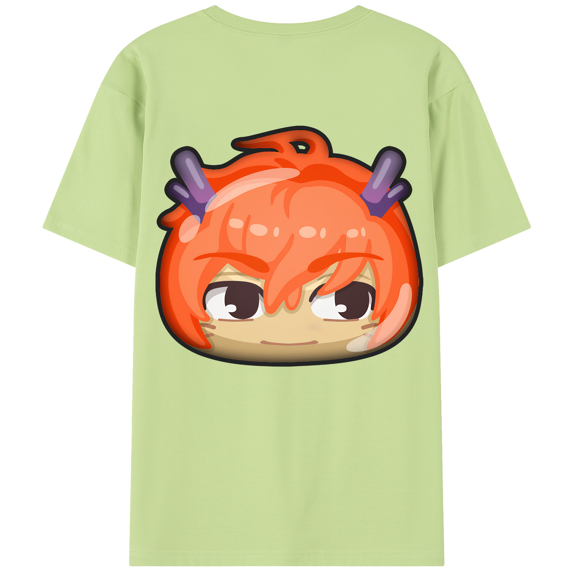 （画像用） 妖怪ウォッチ Yo-kai Watch 綿100％半袖Tシャツ（背面プリント）